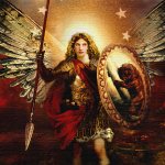 Archangel Michael. Artist Howard David Johnson 