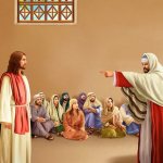 Беседа Иисуса Христа с фарисеями