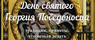 День святого Георгия Победоносца - традиции