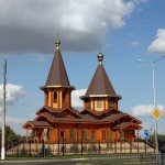 Храм Серафима Саровского, относится к Белгородской епархии