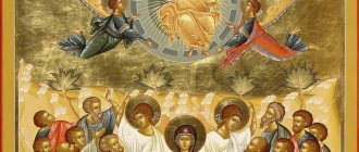 Icon &quot;Ascension of the Lord&quot;