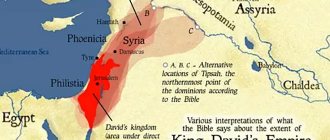 Израильское царство при правлении Давида
