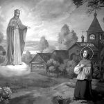 Однажды Агафье было видение от Пресвятой Богородицы, которая наказала ей уйти из монастыря и следовать туда, куда Она укажет