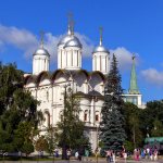 Патриарший дворец и собор Двенадцати апостолов Московского Кремля