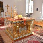 Throne in an Orthodox church