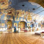 Внутреннее убранство Новоспасского мужского монастыря