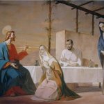 Here we see Martha and Mary - two sisters who wanted to serve the Lord. Serving Mary in this example is an image of spiritual activity, as well as the complete aspiration of the soul towards God. But Martha’s ministry is precisely sacrificial care for her neighbors for the sake of Christ 