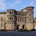 The famous gate of Porta Nigra, Trier.